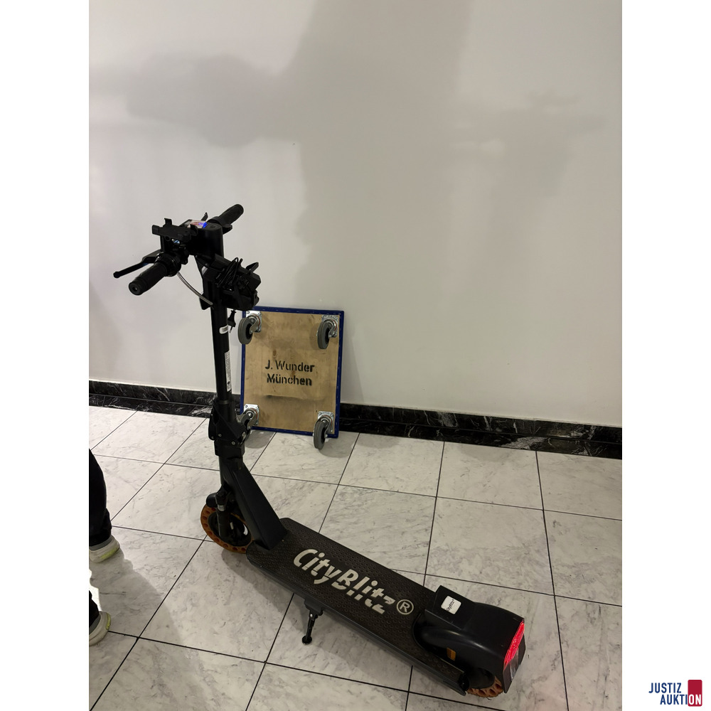 CityBlitz E-Scooter CB079SZ – foto 9 – kavel bij Justiz-Auktion, München