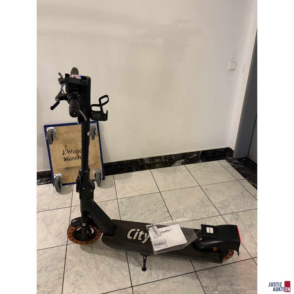 CityBlitz E-Scooter CB079SZ – foto 2 – kavel bij Justiz-Auktion, München