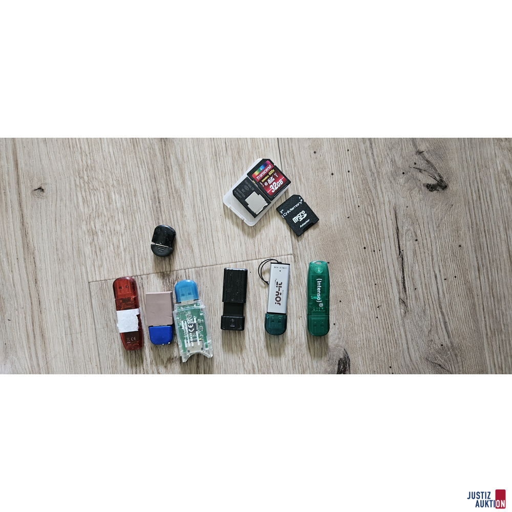 Datensticks und Speicherkarten