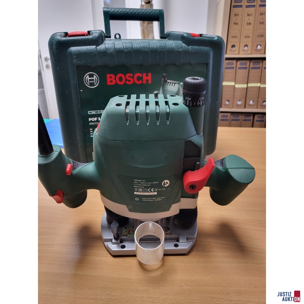 Oberfräse Bosch POF 1400 ACE inkl. Koffer