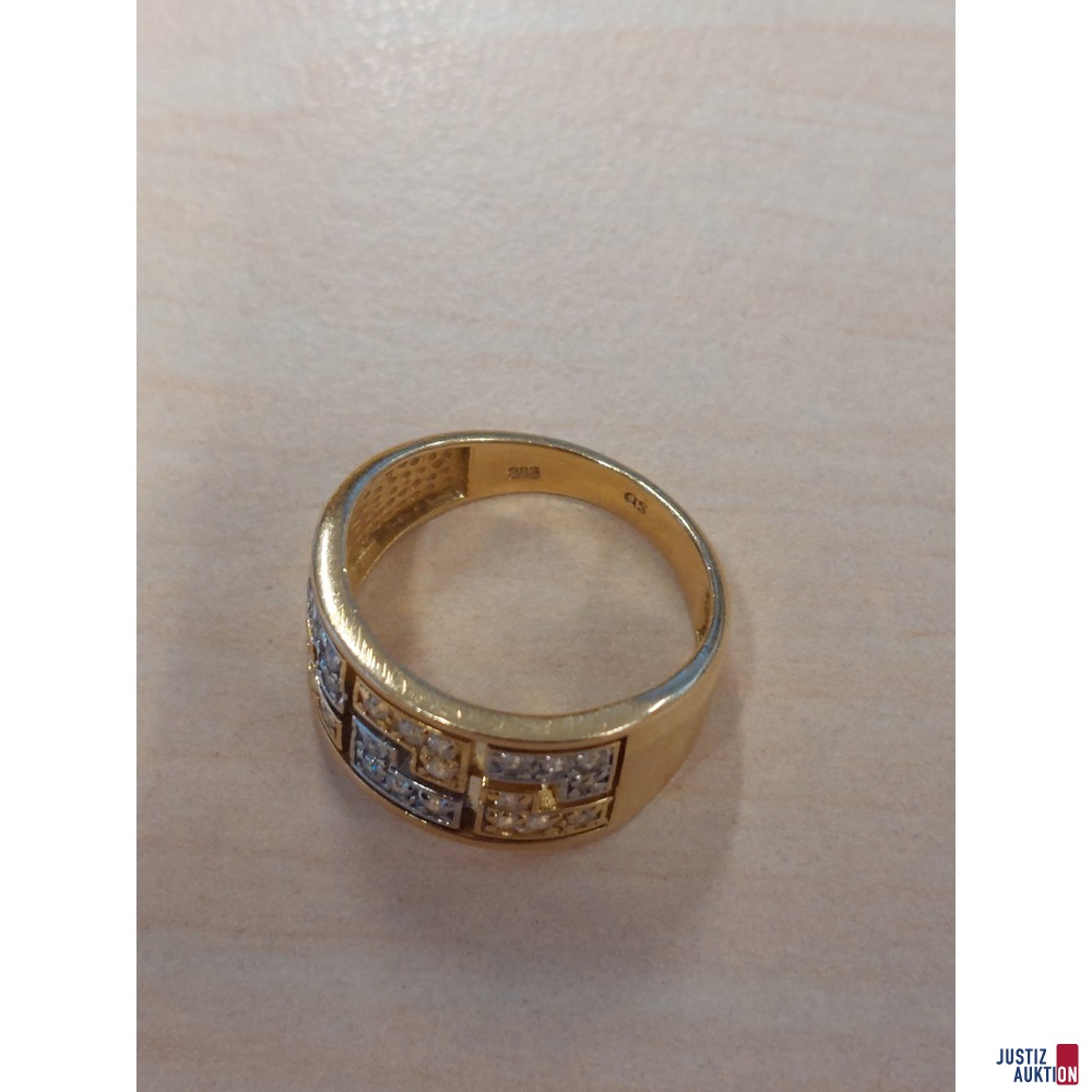 Damen Gelbgold Ring 585 ‰ punziert