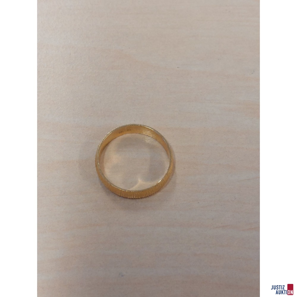 Ehering 585 ‰ Gelbgold punziert
