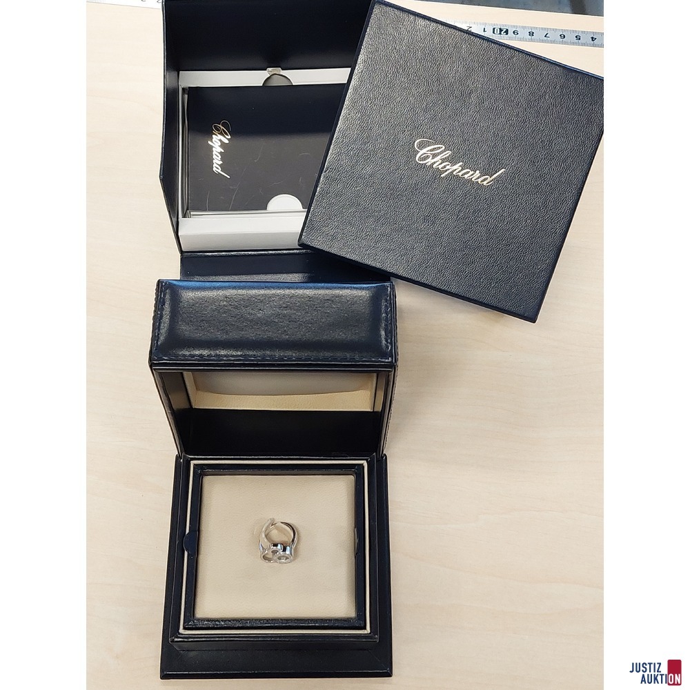 Wei&szlig;gold Ring Chopard 4&comma;8 g 750 &permil; punziert