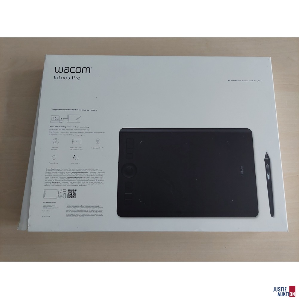 Tablet der Marke Wacom (Grafiktablet) gebraucht/Gebrauchsspuren vorhanden