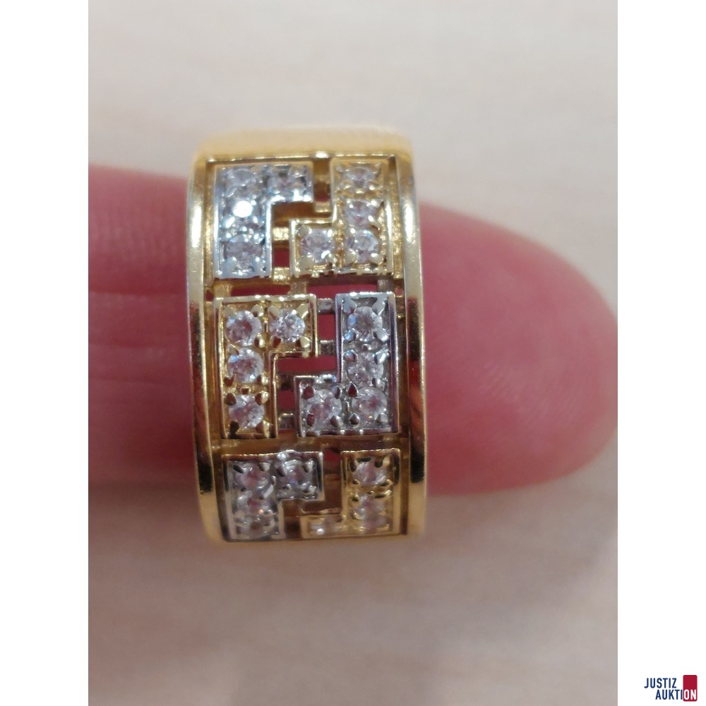 Damen Gelbgold Ring 585 ‰ punziert