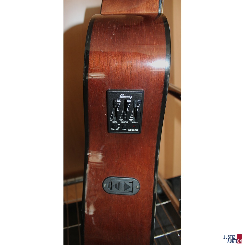 Westerngitarre mit Batterie
