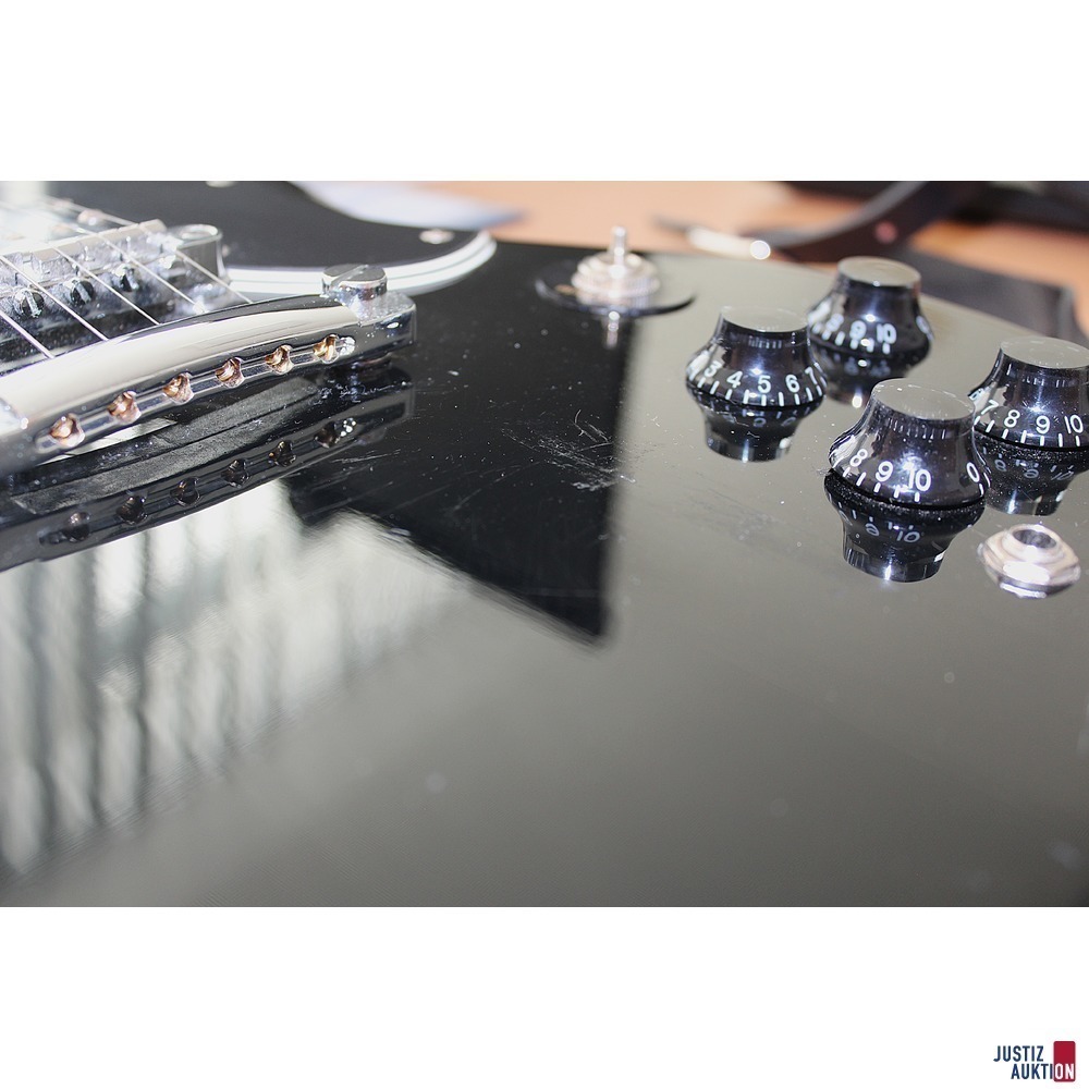 Vorderseite Gebrauchsspuren E-Gitarre