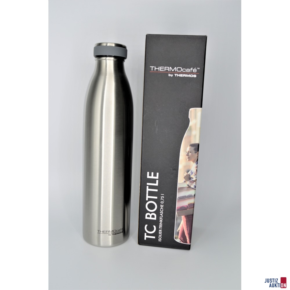 Thermoflasche mit Verpackung