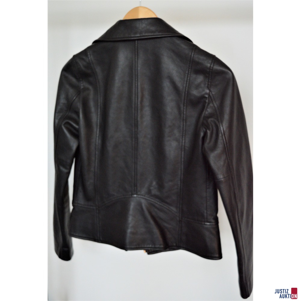 Lederjacke Rückseite