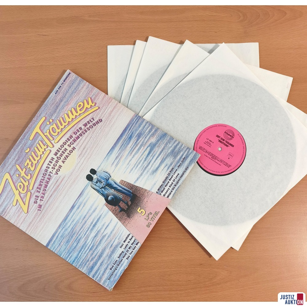 Schallplatten &lpar;5&rpar; von Zeit zum Tr&auml;umen