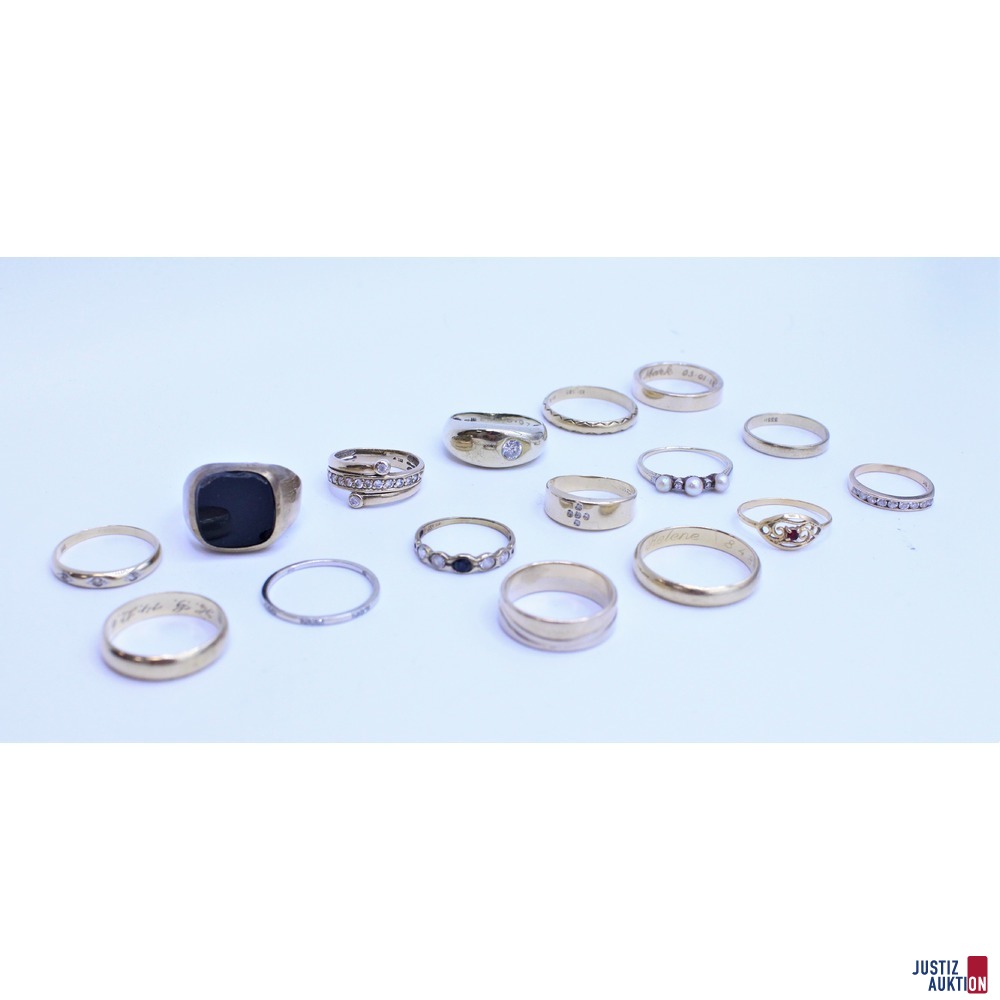 Gesamtansicht Ringe