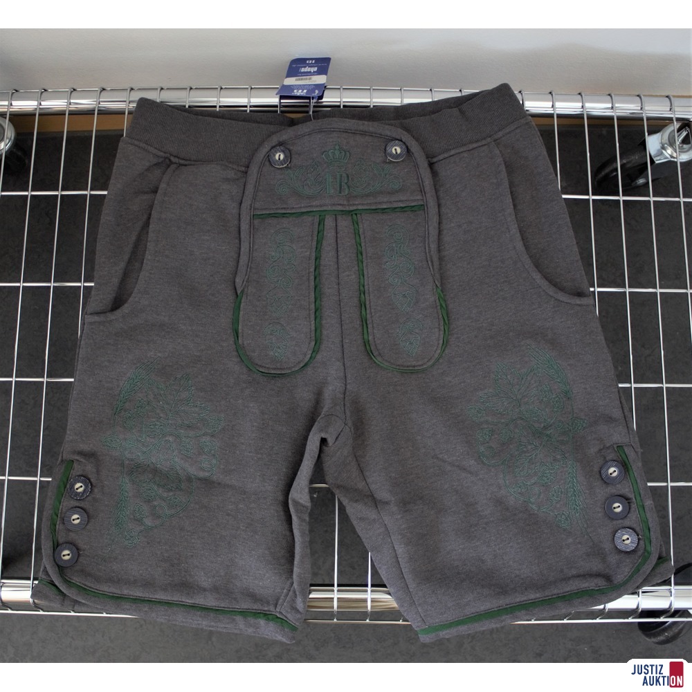 Sweathose in Lederhosenoptik
