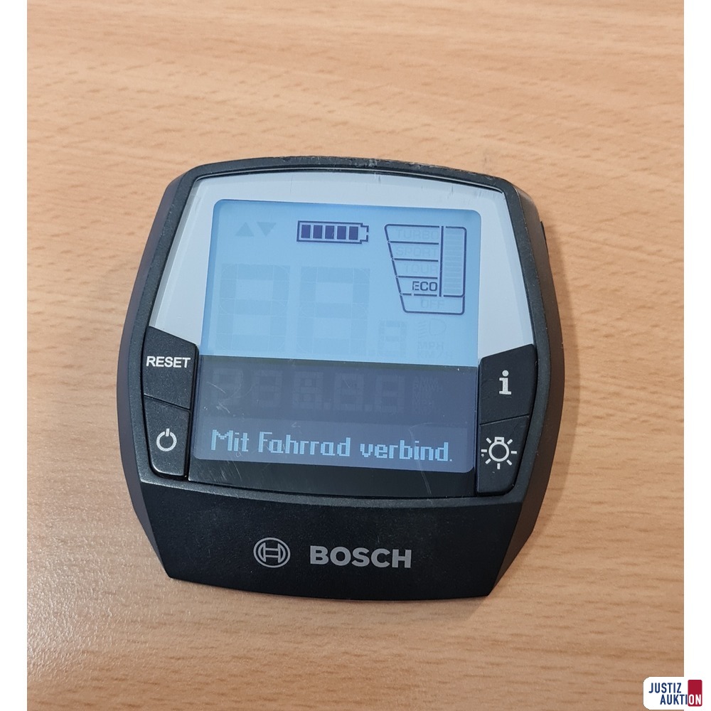 Tacho Vorderansicht "an"