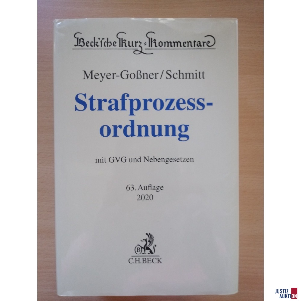 Meyer-Goßner, 63. Aufl.