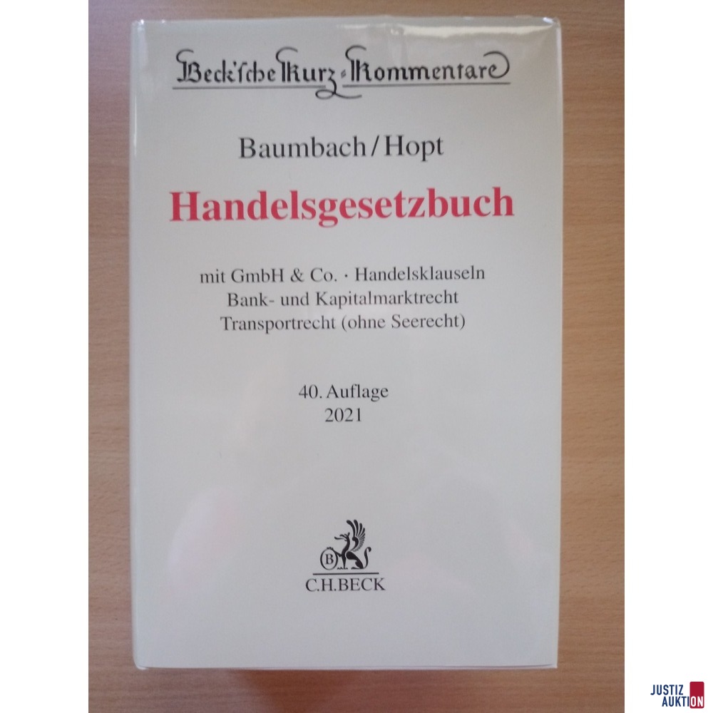 Baumbach, 40. Aufl.