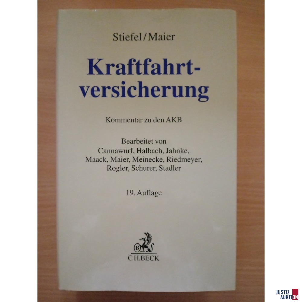 Stiefel/Maier, 19. Aufl.
