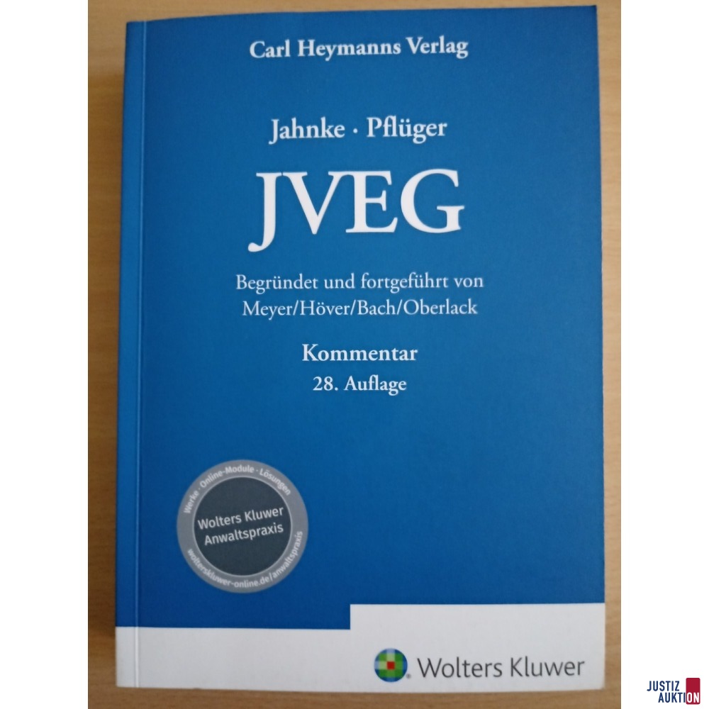 JVEG&comma; 28&period; Auflage