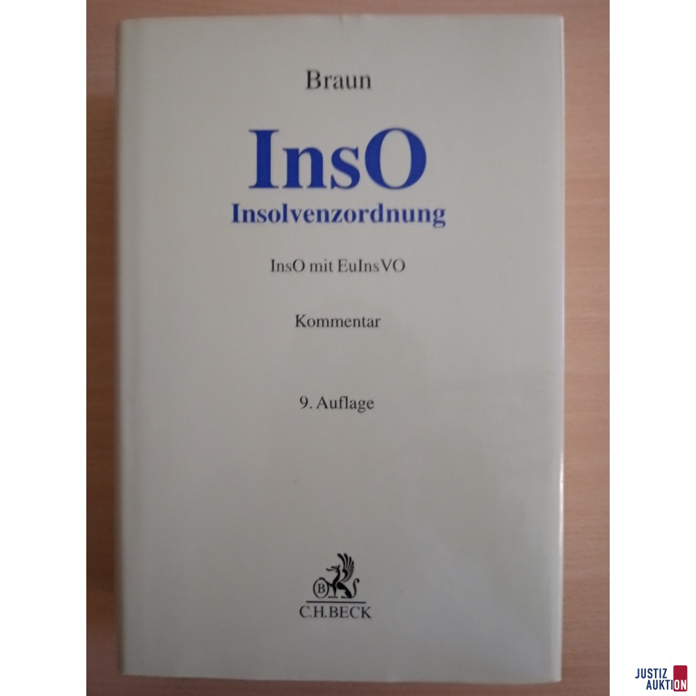 InsO&comma; 9&period; Auflage