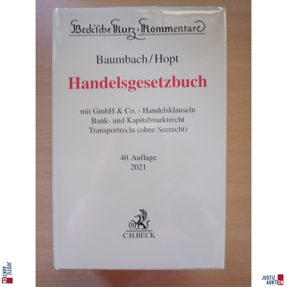 Baumbach, 40. Aufl.
