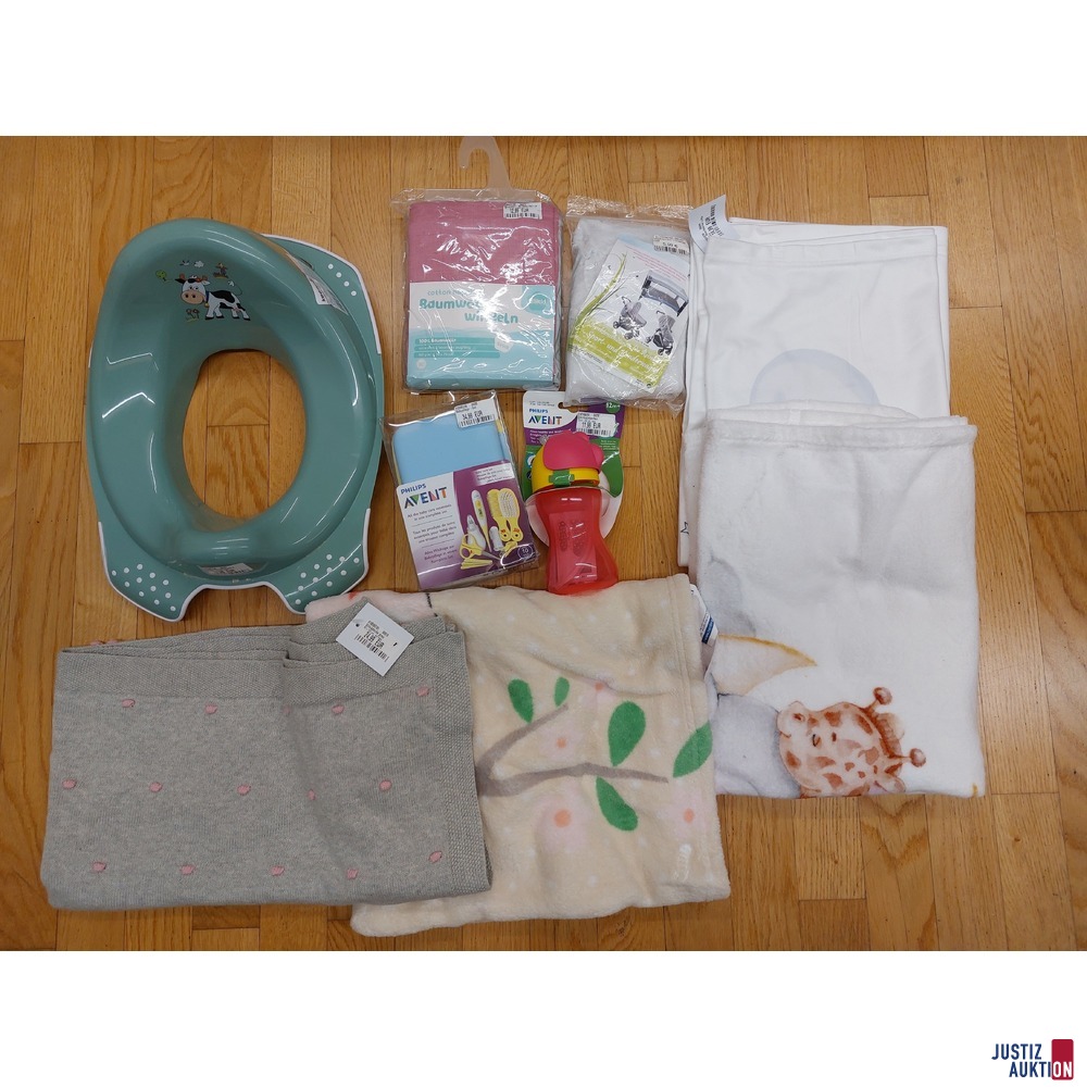 4 Kinderdecken u.a.