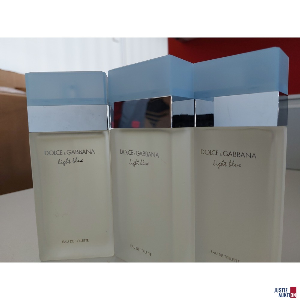 3 Eau De Toilette, Dolce &amp; Gabbana, light blue, 100 ml