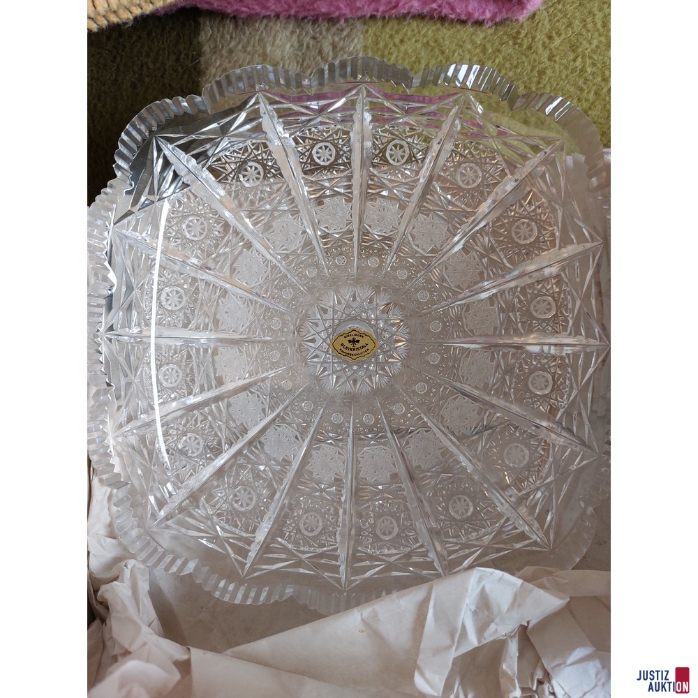 Konvolut an Bleikristallgläser u.a.