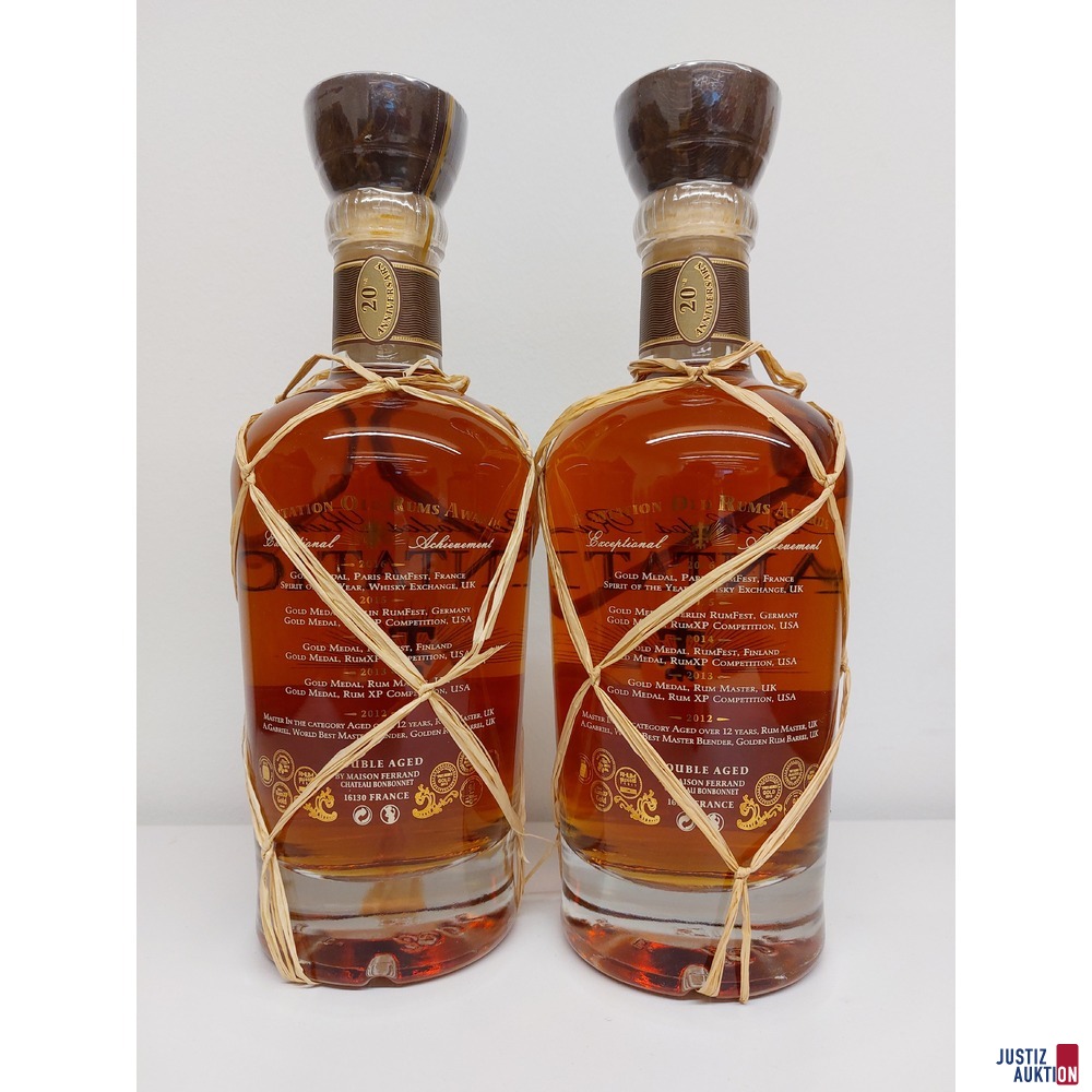 2 x Plantation Rum Barbados Grande Reserve 40% vol. 0,70l