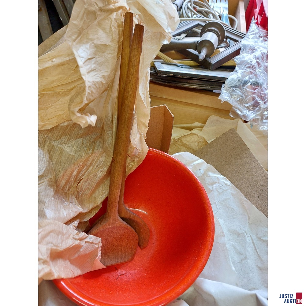 Konvolut an Service – Teller