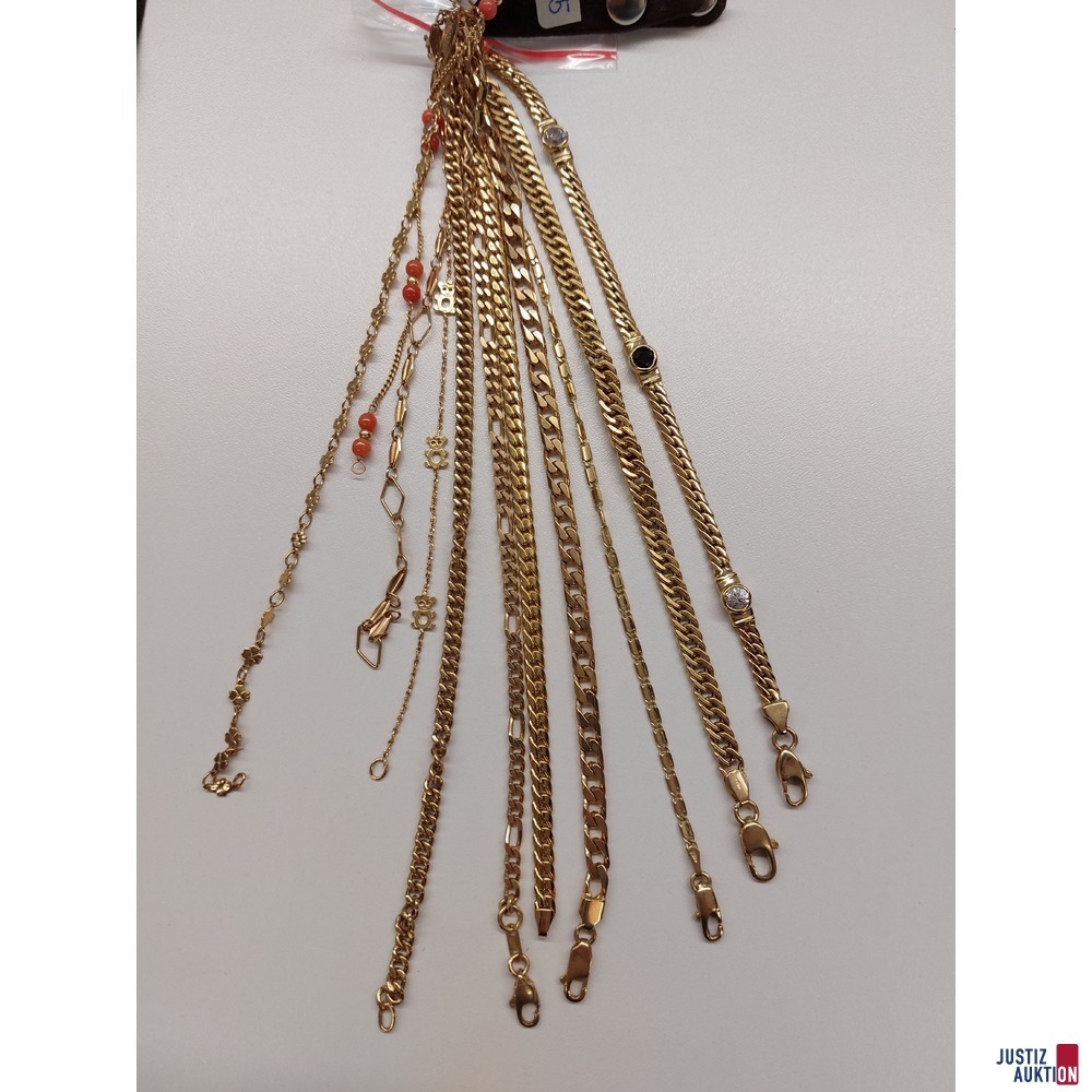 11 Armketten 62&comma;9g
