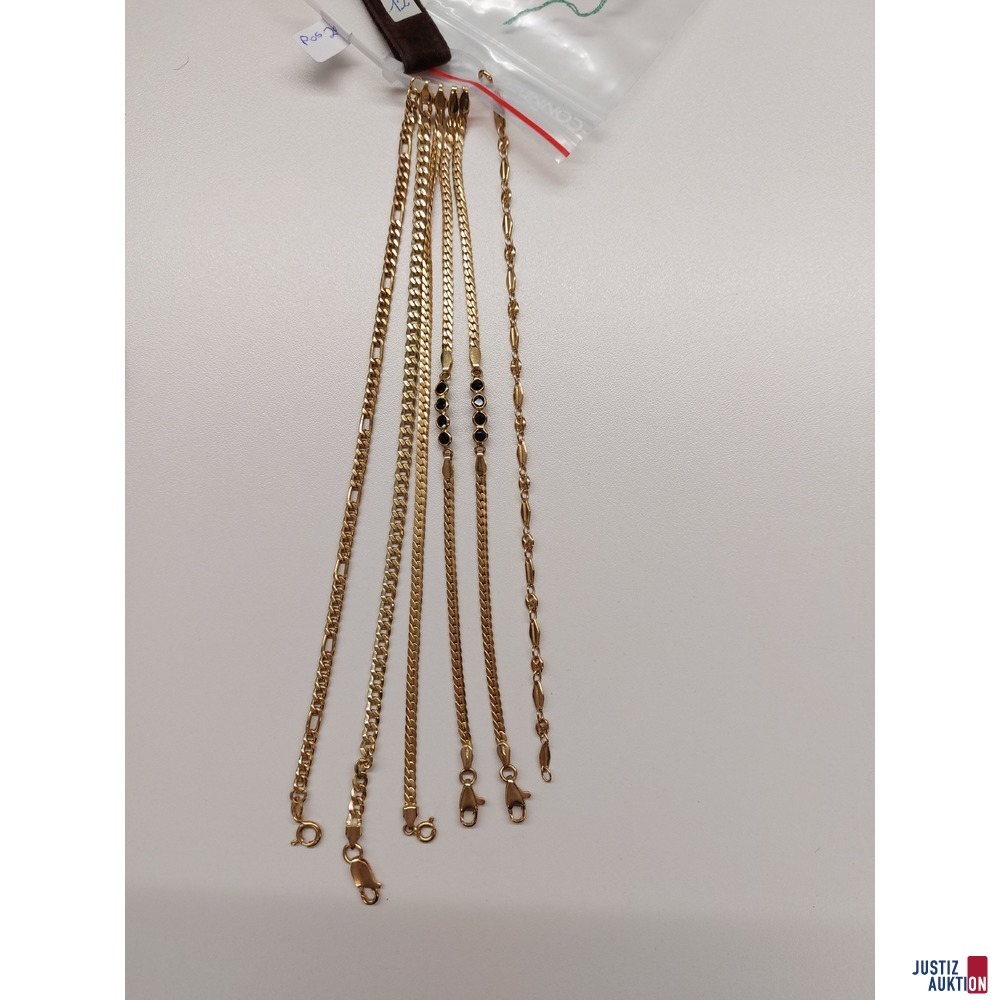 6 Armketten 22&comma;3g