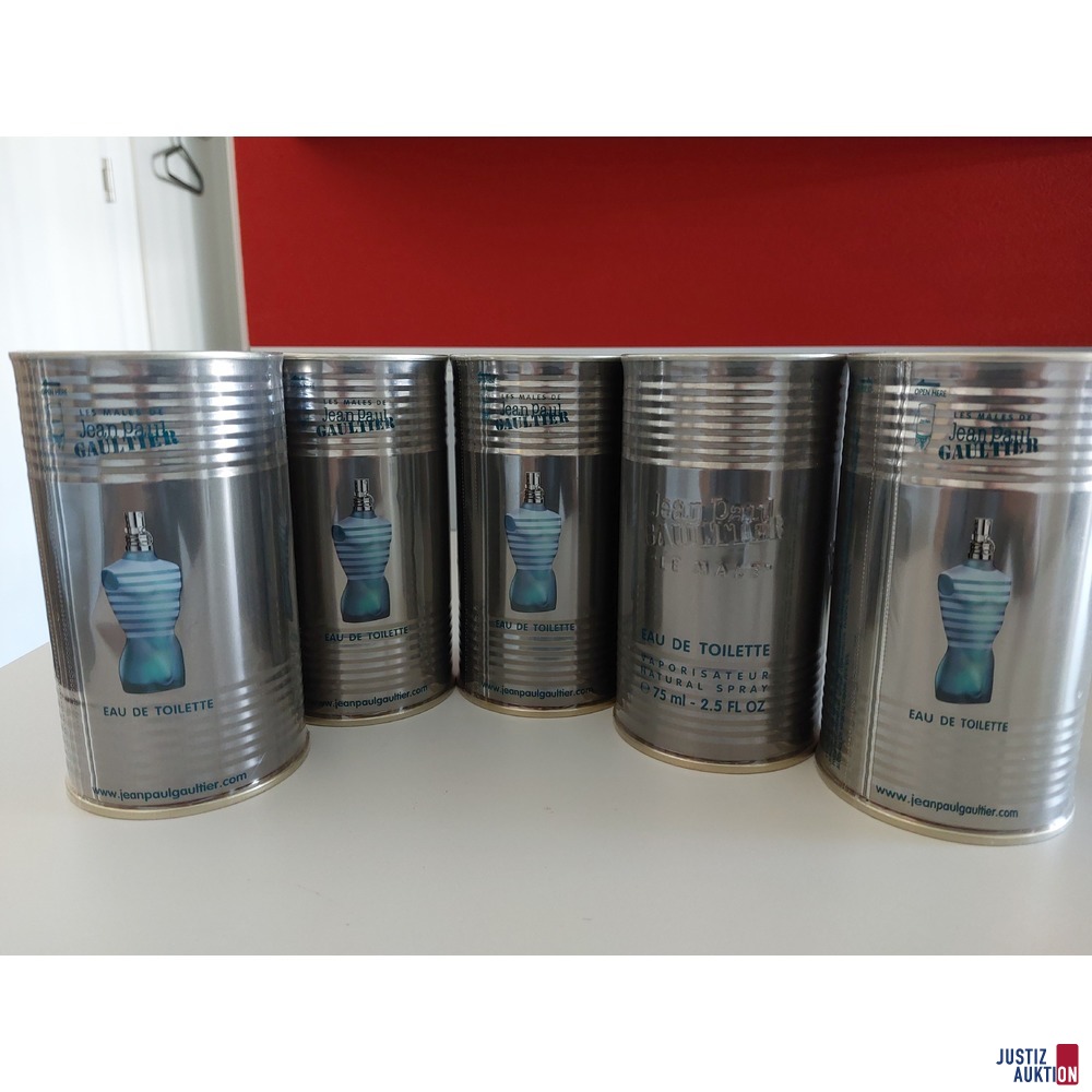 5 Eau De Toilette, Jean Paul Gaultier, Le Male, 75 ml