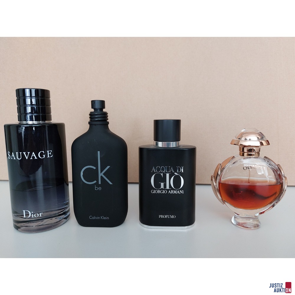 8 diverse Pafums - angebrochen - gebraucht