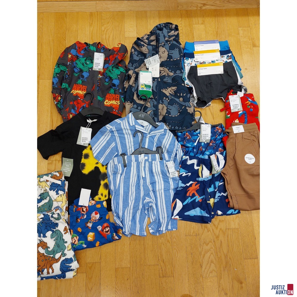 Div. Kinderbekleidung - Größe: 110 – 128 - Neuwertig