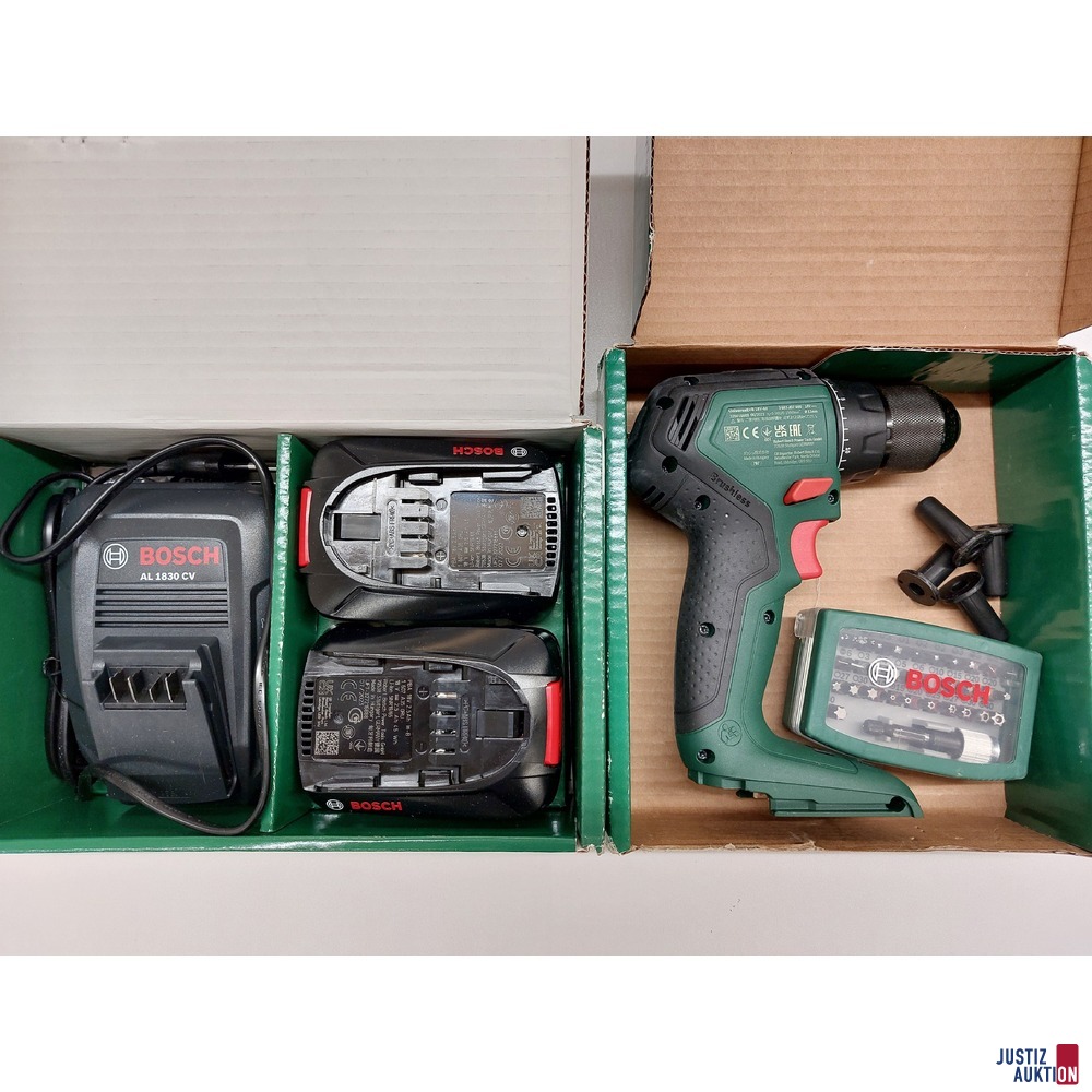 1 x Akku Bohrschrauber Universal Drill 18V-60 u.a.
