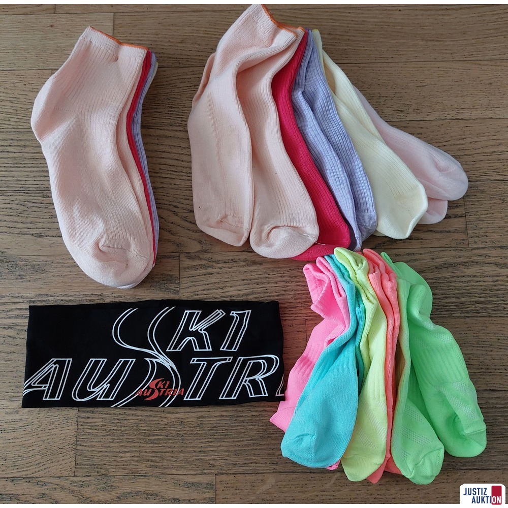 15 Paar Socken - 1 Stirnband „Ski Austria“
