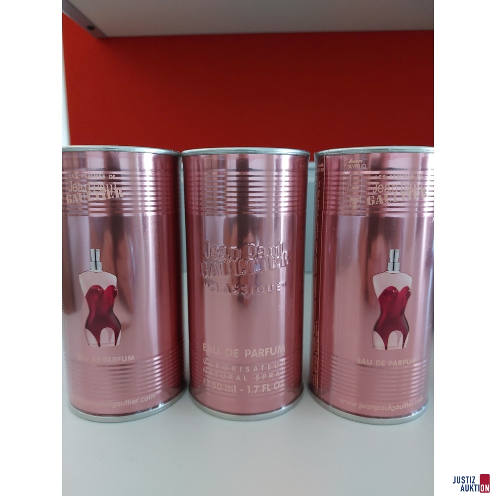 3 Eau De Parfum, Jean Paul Gaultier, Classique, 50 ml