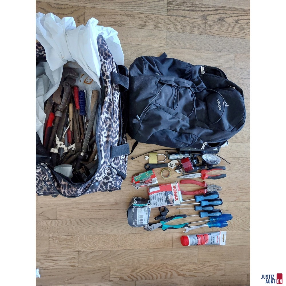 Diverses Werkzeug - Rucksack - Tasche