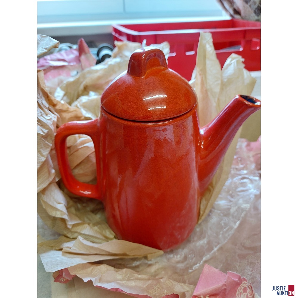 Konvolut an Service – Teller