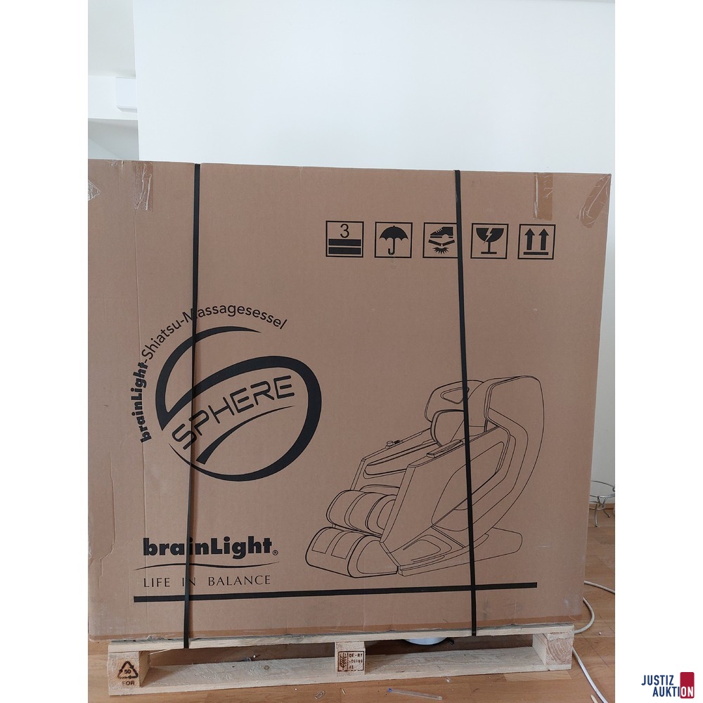 Massagesessel der Marke brainLight