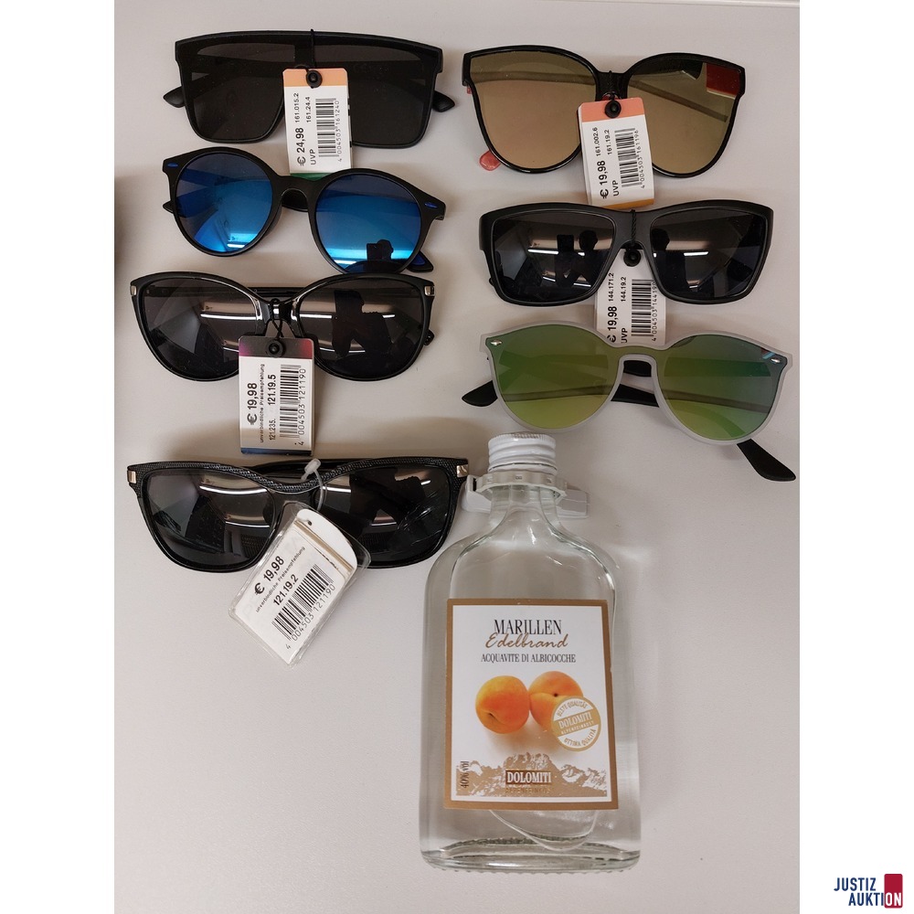 7 Sonnenbrillen u&period;a&period;