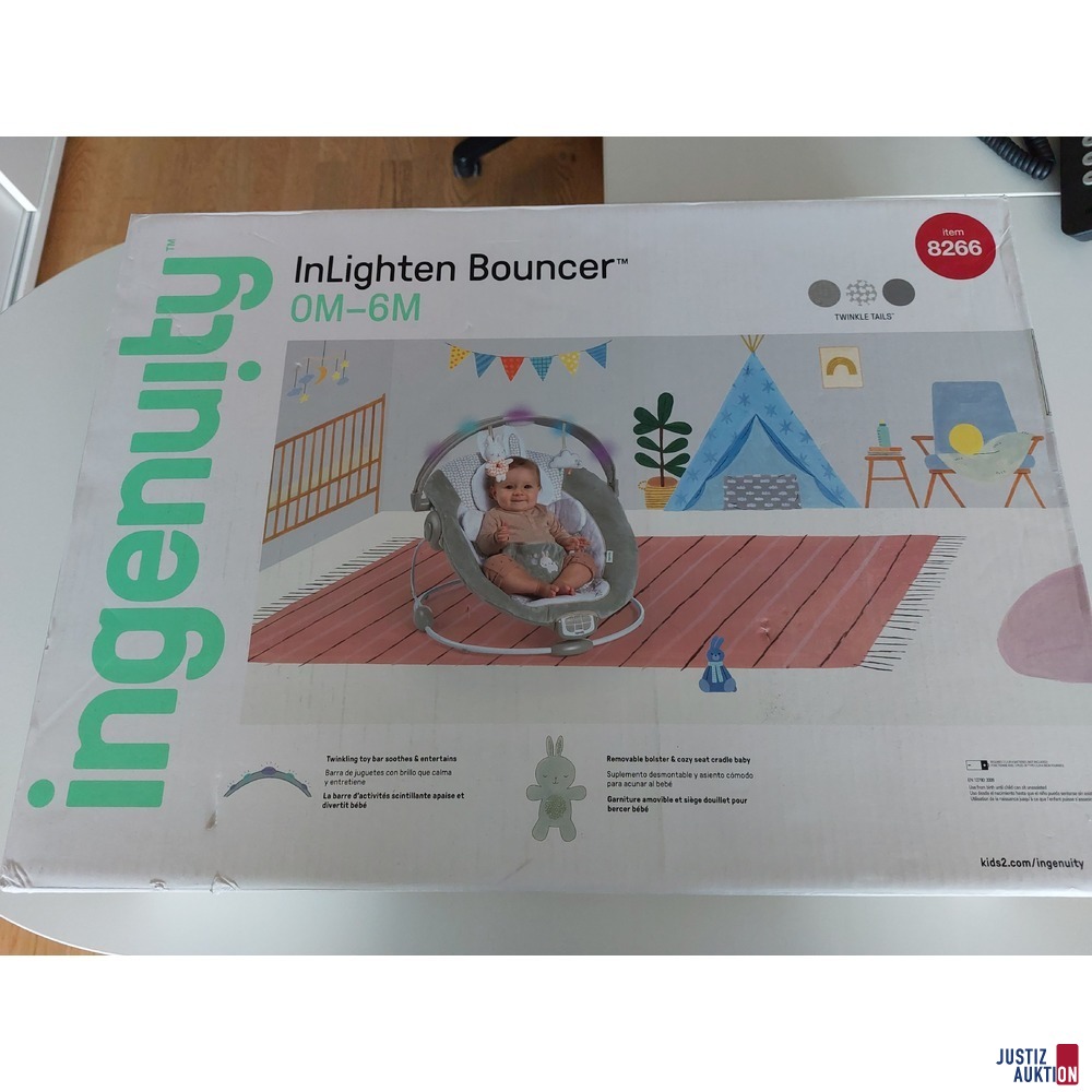 Kinderliege "InLighten Bouncer" - Originalverpackt