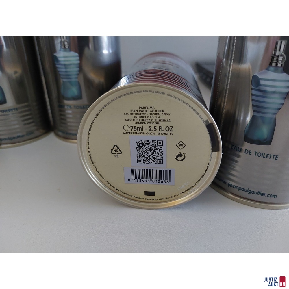 5 Eau De Toilette, Jean Paul Gaultier, Le Male, 75 ml