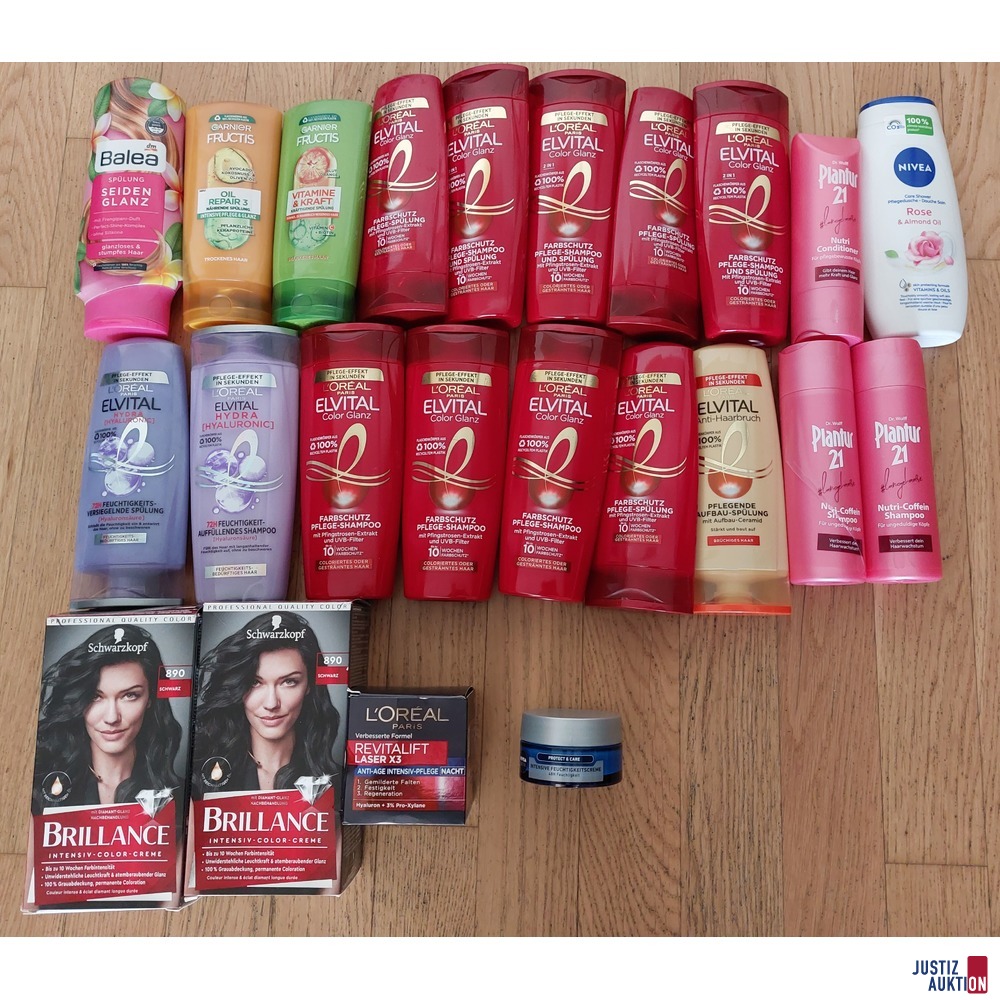Diverse Pflegeprodukte