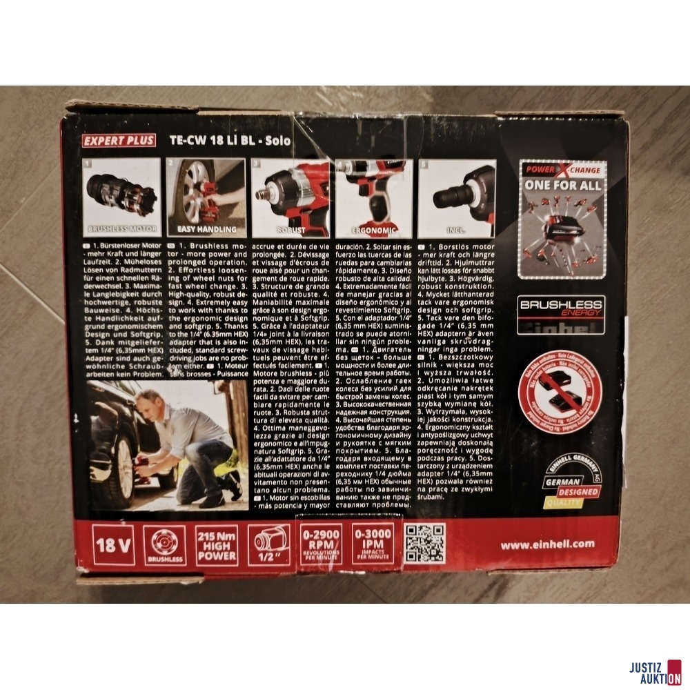 R&uuml;ckseite OPV&comma; Klebeetikett intakt