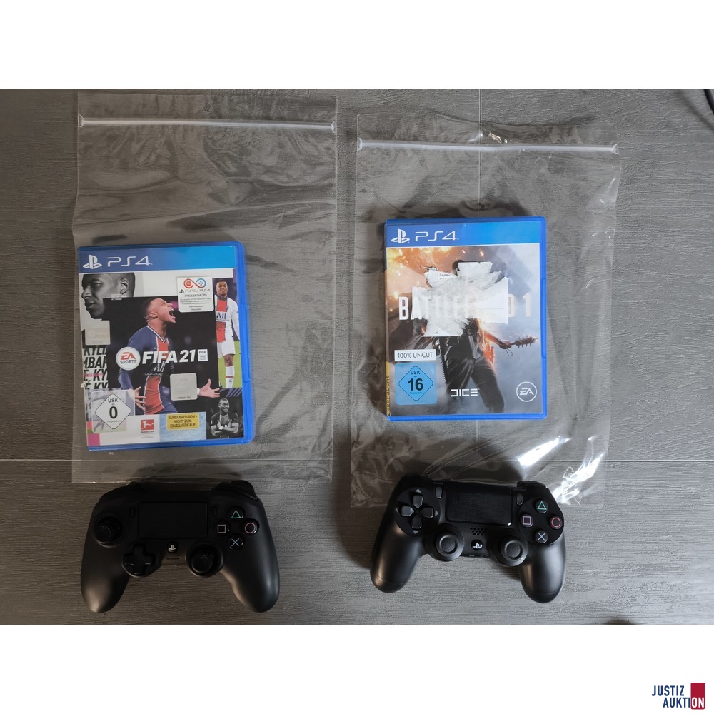 Zubeh&ouml;r 2 Controller&comma; 2 Spiele