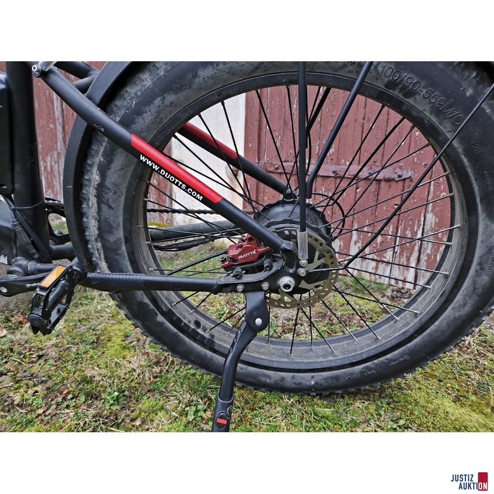 Detailansicht Hinterrad