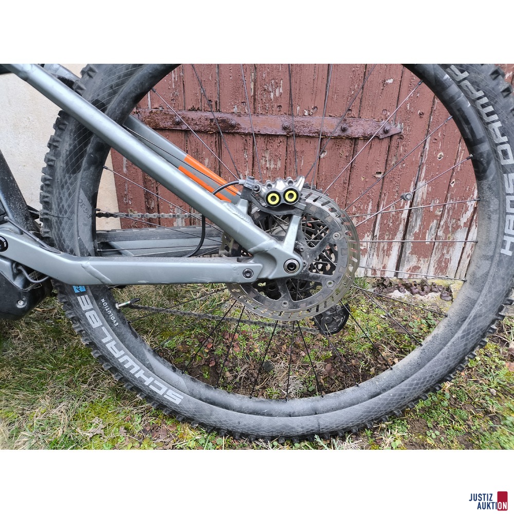 Detailansicht Hinterrad&sol;Nabe