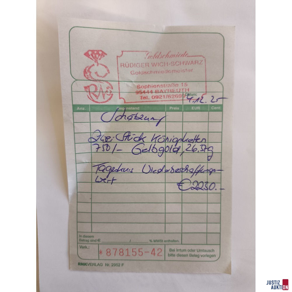 Wiederbeschaffungswert