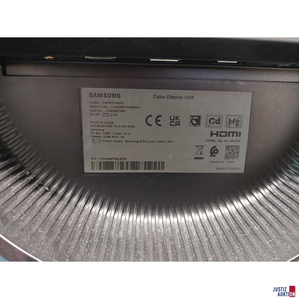 Monitor der Marke Samsung