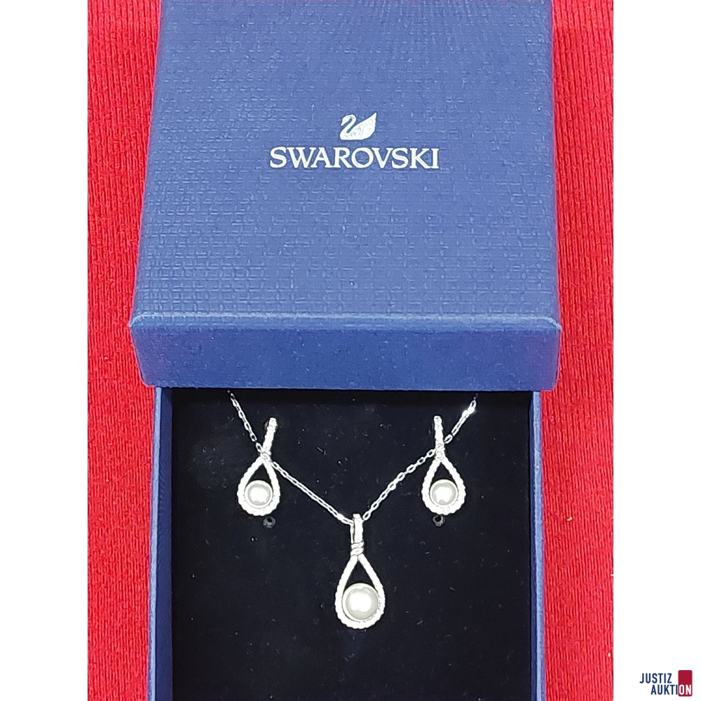 Swarovski Enlace Set weiß
